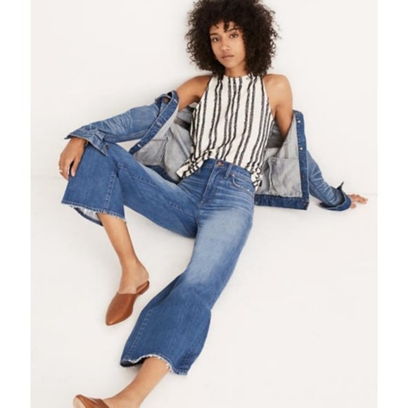 wide leg crop jeans madewell
